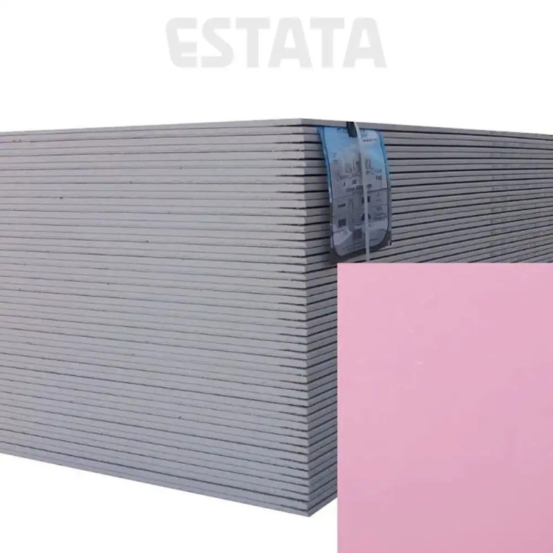 Gipskartonplatte Weiss